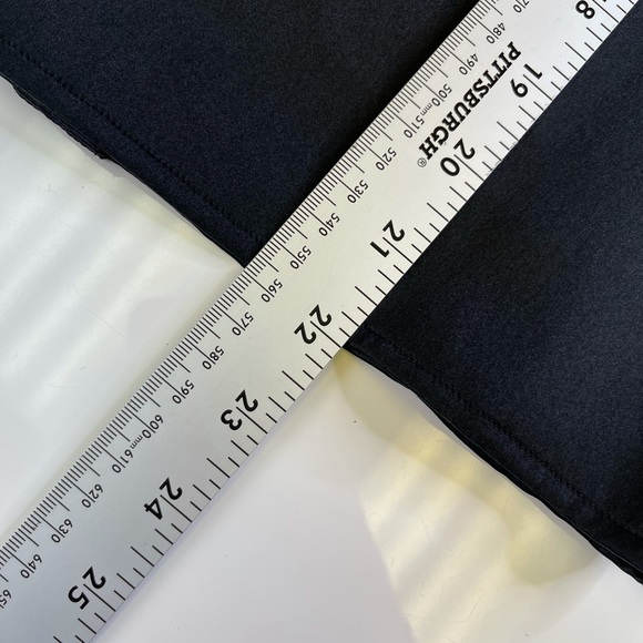 St. John Black Button Ruffle Silk Blouse Shirt 2 - Picture 7 of 11